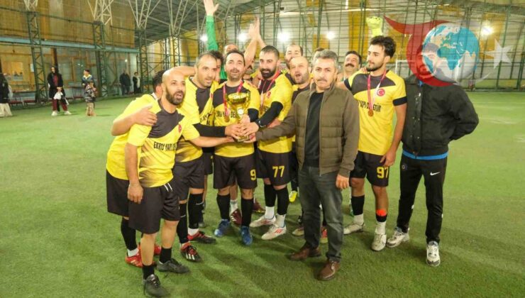 Erzincan Belediyesi Halı Saha Turnuvası’nda Şampiyon Belli Oldu!