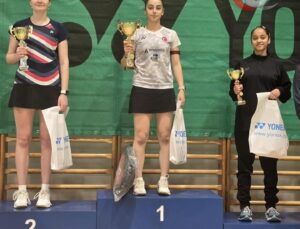 Erzincanlı Aleyna Korkut, Çekya’da Altın Madalya Kazandı!