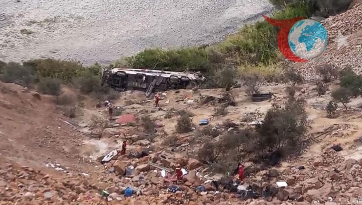 Feci Kaza: Peru’da Otobüs Uçuruma Yuvarlandı