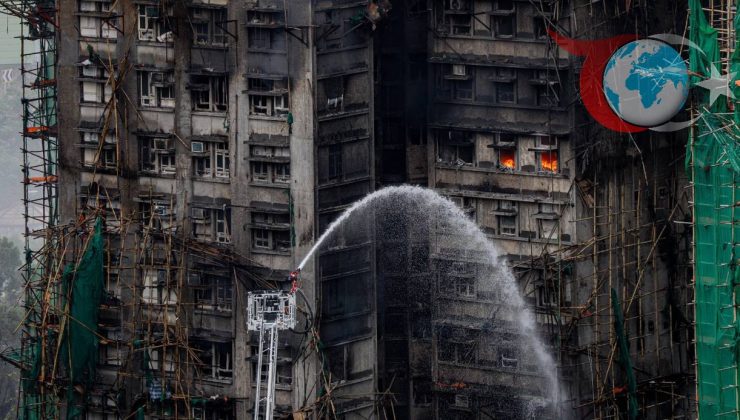 Hong Kong’daki Yıkıcı Yangın: Ölü Sayısı Artıyor!