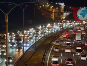 İstanbul’un Mesai Çıkışında Trafik Yoğunluğu: Avrupa ve Anadolu Yakasında Son Durum