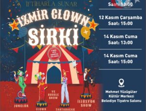 İzmir Clown Sirki Çocuklara Neşeli Anlar Sunacak