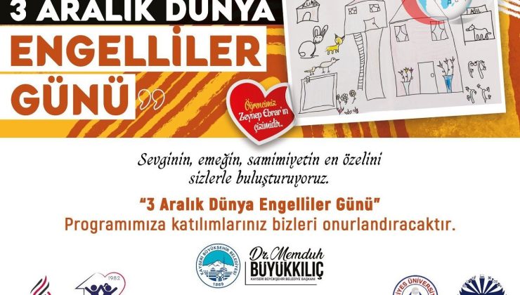 Kayseri’de Engelliler İçin Anlamlı Etkinlik