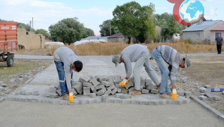 Köy Yolları Modernleştiriliyor: Ağrı’da Kilit Parke Taşı Çalışmaları Tamamlandı