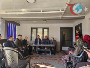 Manisa’da Görevdeyken Şehit Olan Polis Memuru Ali Barut’un Anısına Taziye Ziyareti