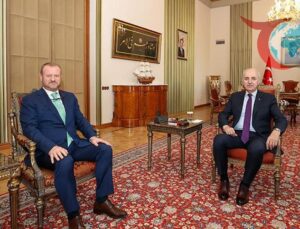 Numan Kurtulmuş, RTÜK Başkanı Mehmet Daniş ile Görüştü
