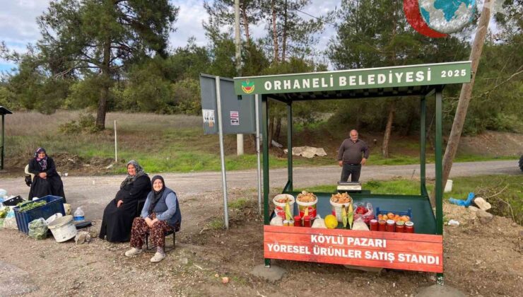 Orhaneli Belediyesi’nden Köylü Çiftçilere Destek: 40 Yeni Satış Standı Kuruldu