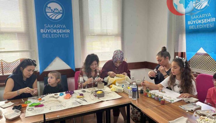 Sakarya’da SAMEK Merkezlerinde Anneler ve Çocuklar İçin Yaratıcı Atölyeler
