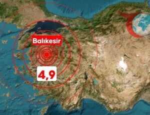 Sındırgı’da Art Arda Depremler: 4,9 ve 4,3 Büyüklüğünde Sarsıntılar