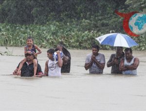 Sri Lanka’da Şiddetli Yağışlar Felaket Getirdi