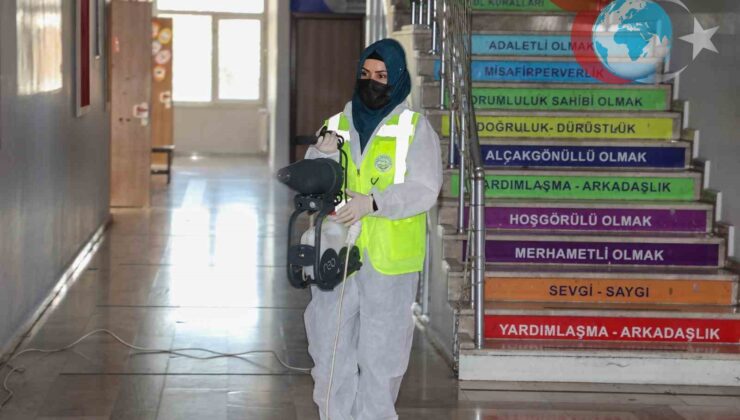 Talas Belediyesi’nden Okullarda Hijyen Seferberliği