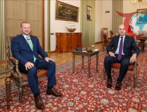 TBMM Başkanı Numan Kurtulmuş, RTÜK Başkanı Mehmet Daniş ile Görüştü