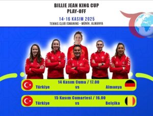 Türkiye Tenis Milli Takımı, Almanya ve Belçika ile Karşılaşacak!