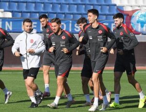 Ümit Milli Futbol Takımı, Ukrayna Maçı Öncesi Hazırlıklarını Tamamladı