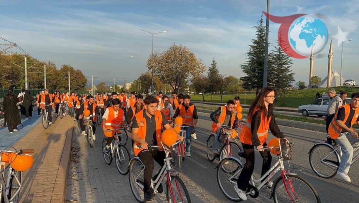 Üniversite Öğrencilerinden Lösemili Çocuklar İçin Anlamlı Bisiklet Turu