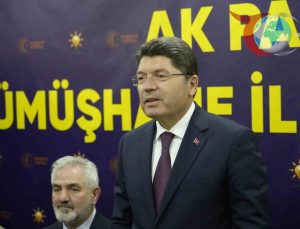 Adalet Bakanı Yılmaz Tunç’tan Gümüşhane’de Gündem Üzerine Önemli Açıklamalar