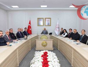 Adıyaman’da Deprem Sonrası Çalışmalar Değerlendirildi