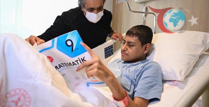 Ankara’da Lösemi ile Mücadele Eden Genç, Eğitim Hedeflerini Bırakmıyor