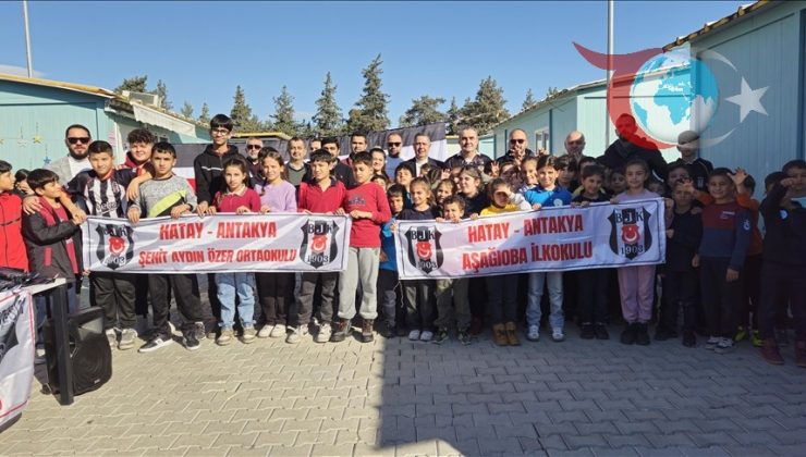 Beşiktaş’tan Depremzede Çocuklara Destek: 1903 Forma Projesiyle Sevindiren Etkinlik