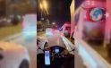 Cesur Motokurye Trafikte Ambulansa Yol Açtı