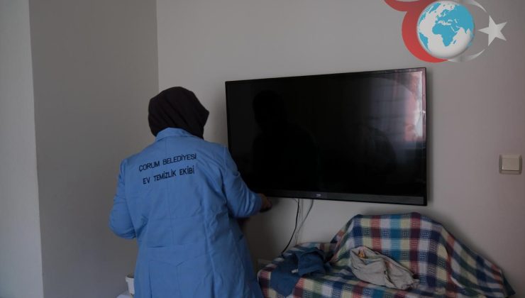 Çorum Belediyesi’nden Yaşlılara Temizlik Desteği: Gönüllere Dokunan Hizmet