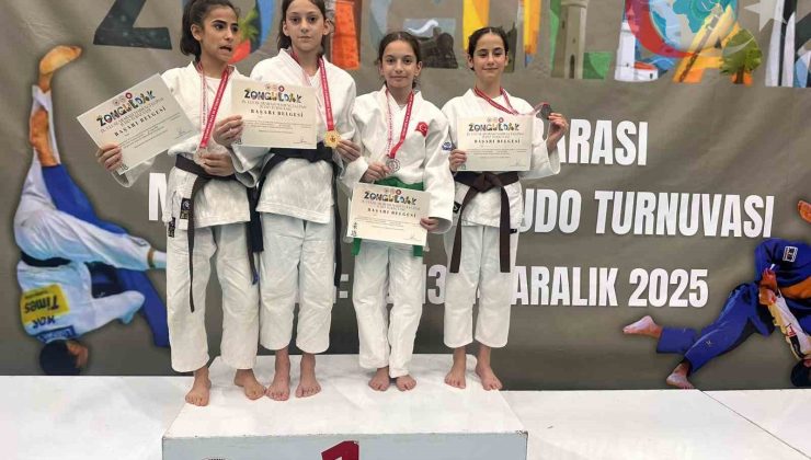 Düzceli Judocular Uluslararası Madenci Kupası’nda Madalyaları Topladı