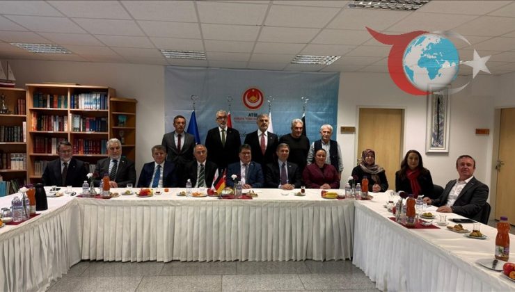 Efkan Ala’dan Almanya’da Türk Toplumuna Destek Ziyareti