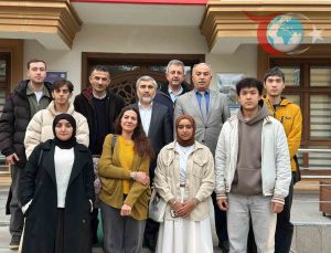 Eskişehir Uluslararası Öğrenci Derneğinden İl Müftüsüne Anlamlı Ziyaret