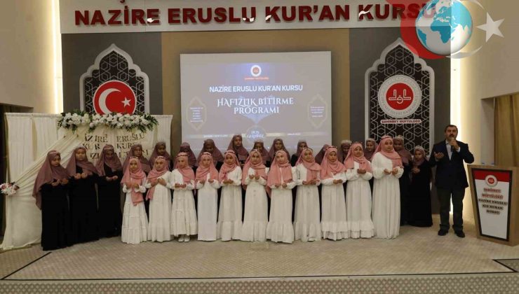 Gaziantep’te Hafızlık Merasimi: 16 Öğrenci Belgelerine Kavuştu