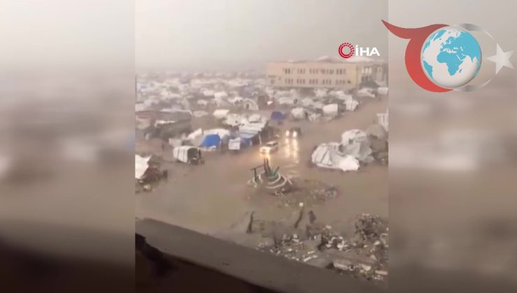 Gazze’de Yağmurla Gelen Felaket: Fırtına, Barınma Krizini Derinleştiriyor