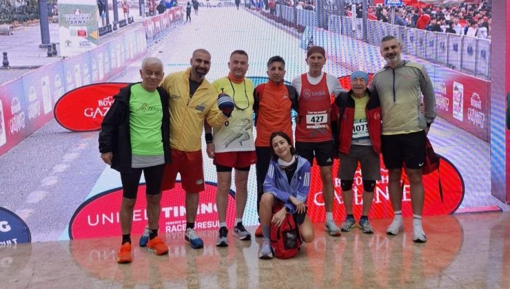 Gebze Tempo Atletizm Takımı Gazi Yarı Maratonu’nda Gövde Gösterisi Yaptı