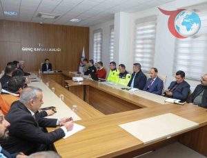 Genç İlçesi Kışa Hazırlanıyor: Koordinasyon Toplantısı Gerçekleştirildi