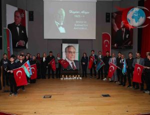 Heydar Aliyev Aliağa’da Anıldı: Bağımsız Azerbaycan’ın Mimarı