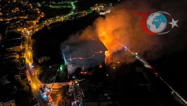 İstanbul Kısıklı’da Alevlerin Dansı: Terk Edilmiş Binada Yangın Paniği