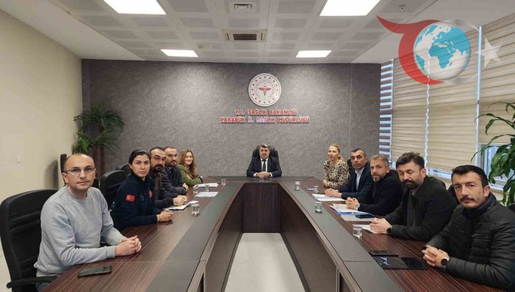 Karabük’te Acil Sağlık Hizmetlerinde Yeni Hedefler Belirlendi