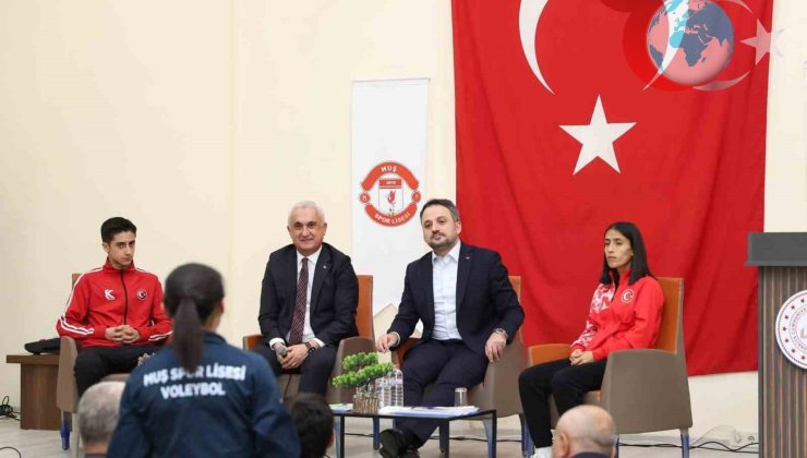 Muş Spor Lisesi’nde Gençlik ve Spor Bakan Yardımcısı ile Anlamlı Buluşma