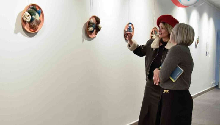 OMÜ’nün 50. Yılına Özel “Mavi Yolculuk” Sergisi Sanatseverlerle Buluştu