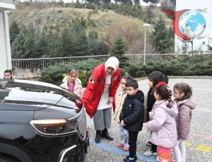 Pursaklar Belediyesi, Yerli Üretim Togg’u Minik Öğrencilerle Buluşturdu