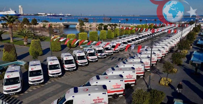 Samsun’da Ambulans Filosu Güçleniyor: 100 Yeni Ambulans Hizmete Giriş Yapıyor