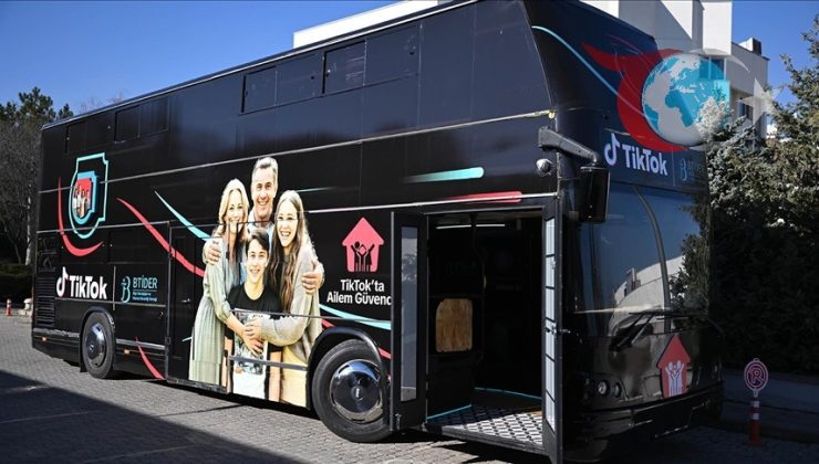 Sosyal Medyada Güvenli Kullanım İçin TikTok Eğitim Otobüsü Türkiye’yi Geziyor