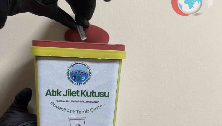 Taşköprü Belediyesi’nden Çevre Dostu Atık Jilet Toplama Projesi