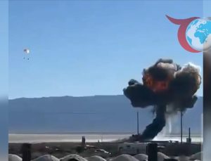Thunderbirds Ekibine Ait F-16C Savaş Uçağı San Bernardino’da Düştü