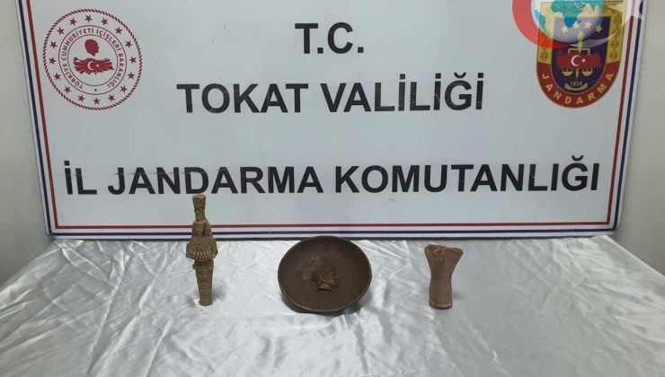 Tokat’ta Tarihi Eser Kaçakçılığı Operasyonu: Jandarma Titiz Çalışma Yaptı