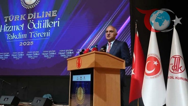 Türk Diline Katkı Sağlayanlar Ödüllendirildi: 2025 Türk Diline Hizmet Ödülleri Töreni