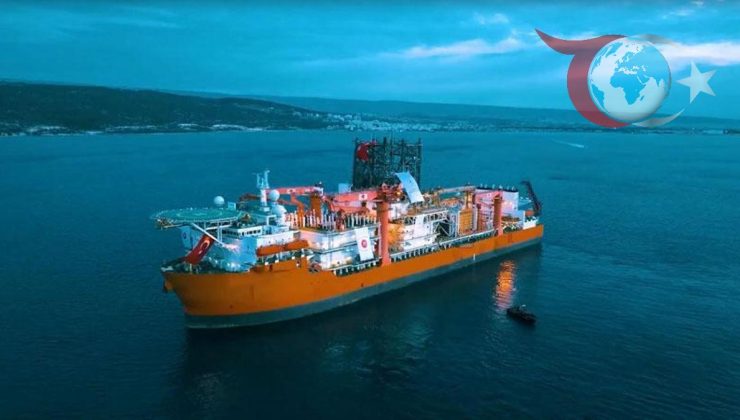 Türkiye’nin Enerji Filosuna Katılan Dev Sondaj Gemisi Mersin’de